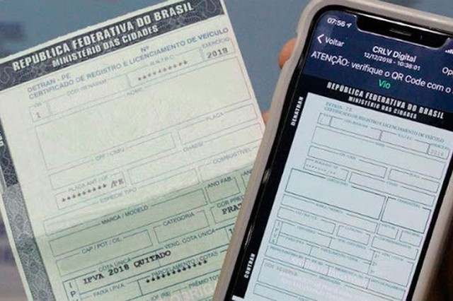 Documento digital de veículos será lançado na próxima terça (5) pelo Detran