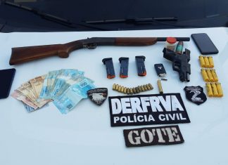 Polícia Civil identifica e prende integrantes da quadrilha que praticou roubo na fazenda Canadá em Figueirópolis, no sul do Estado