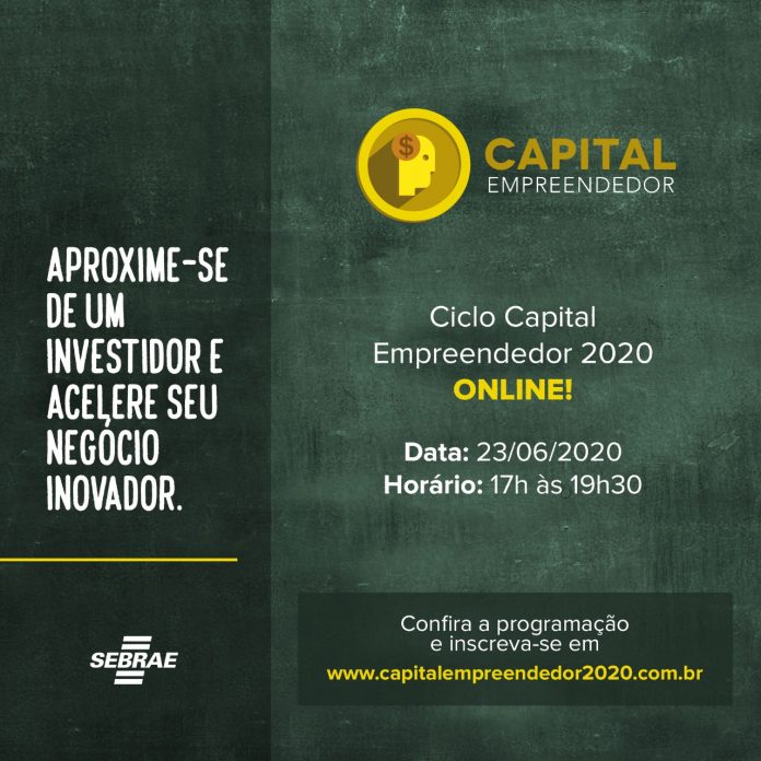 Segunda edição do Capital Empreendedor terá formato digital