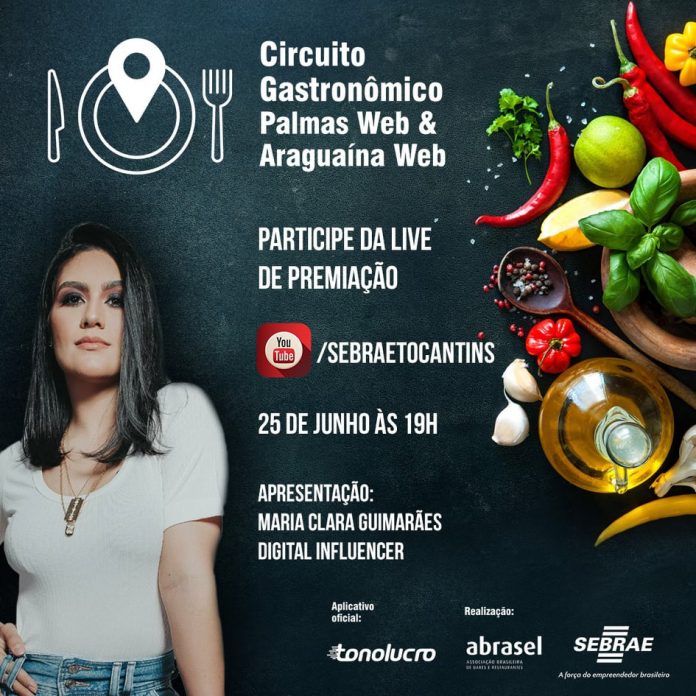 Vencedores do Circuito Gastronômico Web serão conhecidos nesta quinta-feira