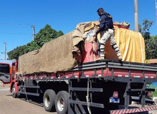 PRF apreende carga de cigarros avaliada em R$ 1,3 milhão na BR-153