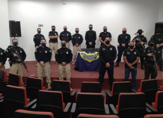 Cidadania e Justiça recebe armas de doação da Polícia Rodoviária Federal do Tocantins