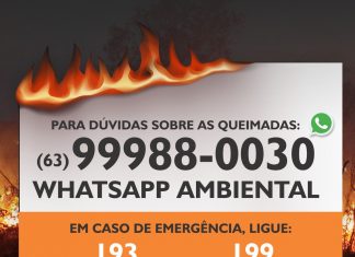 Semarh disponibiliza WhatsApp Ambiental para tirar dúvidas da população em relação às queimadas no Estado