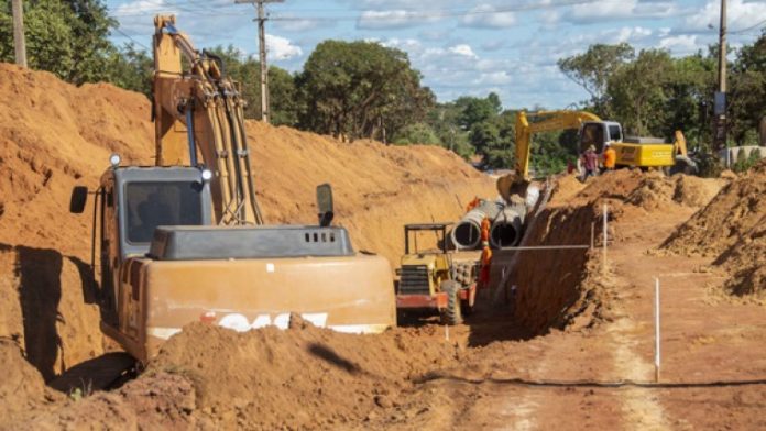Mais de 15 setores de Palmas ficarão sem fornecimento de água durante obras de drenagem