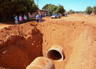 Obras de pavimentação do Jardim Taquari estão em fase de finalização da drenagem