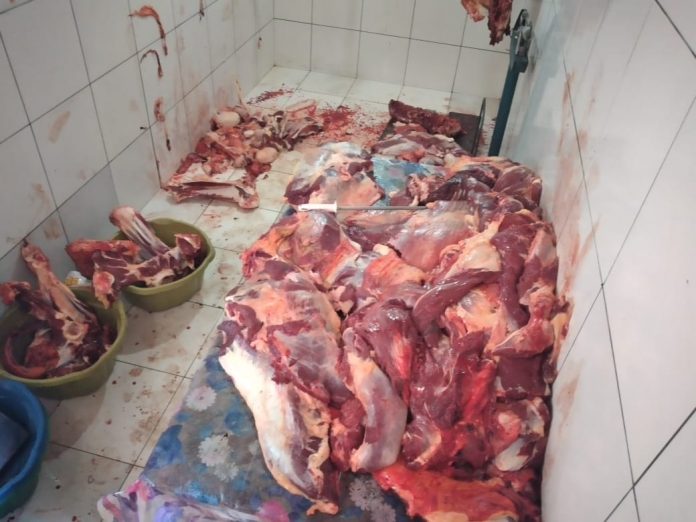 Ação conjunta da Adapec e instituições de Itacajá apreende carne clandestina
