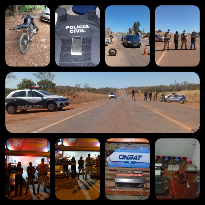 Forças de Segurança deflagram operação Independência Prolongada em Conceição do Tocantins