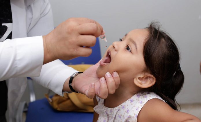 Começa hoje vacinação contra a Poliomielite e Multivacinação para atualização de doses de crianças e adolescentes