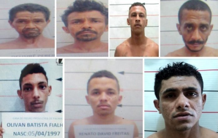 Sete presos fogem da Casa de Prisão Provisória de Palmas por buraco escavado em cela