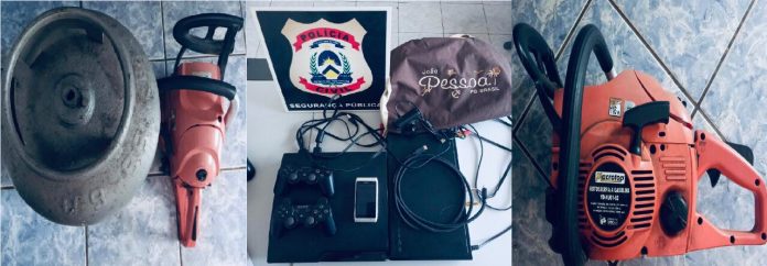 Polícia Civil desvenda dois crimes contra o patrimônio e recupera objetos furtados em Itacajá