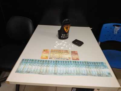 Polícia Militar prende traficante com drogas e mais de três mil reais na região sul de Palmas