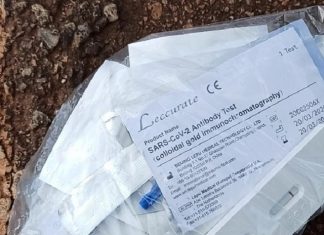 Ciclista encontra sacola de testes de Covid-19 usados jogados à beira de rodovia em Palmas