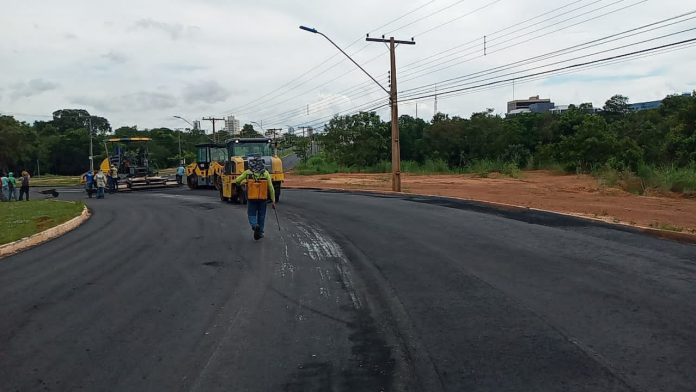 Seisp realiza recapeamento de cruzamento entre NS-02 e LO-08