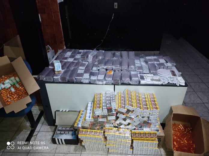 Em Colinas, operação Morfeu da Divisão de Narcóticos da Polícia Civil apreende 52 mil comprimidos de anfetaminas