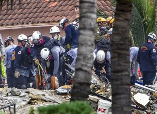 Buscas por sobreviventes de desabamento na Flórida são suspensas temporariamente