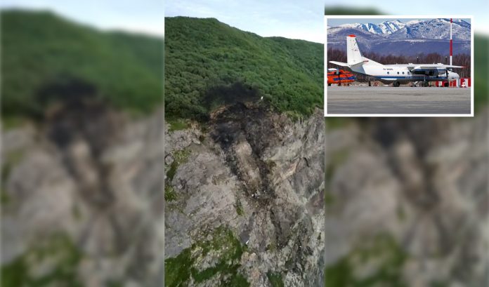Russos acham corpos de pessoas que estavam em avião que caiu na península de Kamchatka