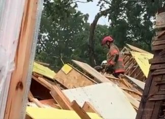 Prédio em construção desaba em Washington, nos EUA