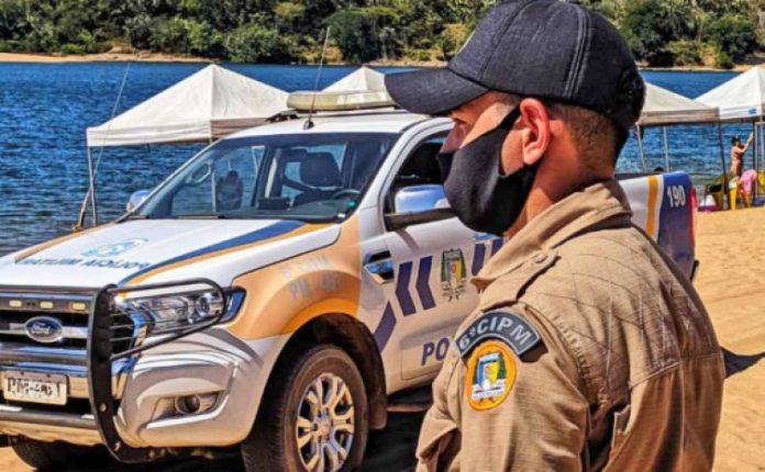 PM faz operação em pontos turísticos do TO durante o mês de julho para coibir crimes e aglomerações