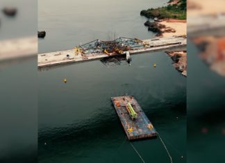 Imagem aérea mostra estrutura da nova ponte entre TO e MA com vão conectado quase um ano após desabamento com 14 mortos