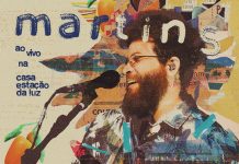 Martins adoça músicas alheias, como se fosse (bom) cantor de barzinho, no primeiro álbum ao vivo como intérprete