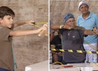 Baladeira, estilingue ou bodoque: entenda brincadeira de criança que virou competição no Tocantins
