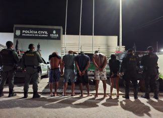Baiano e piauiense são presos em pousada do CE suspeitos de roubos a joalherias no Nordeste