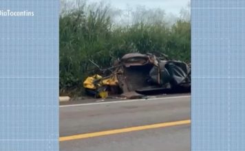 Acidente entre carreta e caminhonete deixa dois mortos na BR-226 no TO