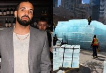 Drake instala ‘palácio de gelo’ no Canadá para divulgar álbum e bombeiros intervêm por segurança