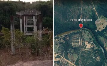 Saiba onde fica a ponte inacabada que teve a construção iniciada há 20 anos