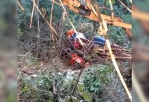 Jovem de 22 anos morre em acidente na curva de Taquaruçu; outras duas pessoas ficam feridas