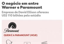 Justiça dos EUA prorroga suspensão da compra da Warner Bros. pela Paramount por mais 14 dias