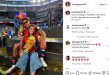 Inés García parabeniza namorado Lamine Yamal pelo título da Espanha na Copa