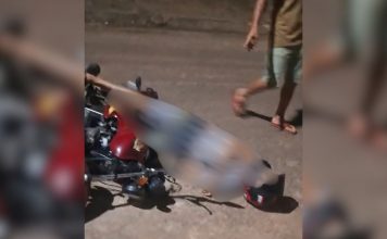 Homem é morto a tiros e encontrado caído ao lado de motocicleta em avenida no interior do TO