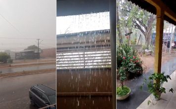 Tocantinenses são surpreendidos com chuva durante estiagem; veja previsão