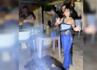 Adolescente indígena celebra aniversário de 15 anos com comida tradicional e forró em aldeia no TO