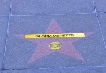 Glória Menezes entrou para a ‘Calçada da Fama’ dos Estúdios Globo na semana passada