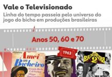 Além de ‘Corrida dos Bichos’, veja 20 filmes, novelas e séries que retratam o jogo do bicho