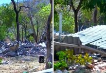 Aposentado fica desolado ao ver pousada ser demolida às margens de lago no TO: ‘Sentimento de impotente’