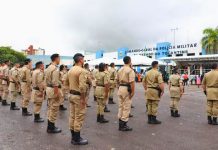 Tocantins tem o maior déficit de PMs ao comparar o efetivo existente com o número determinado em lei