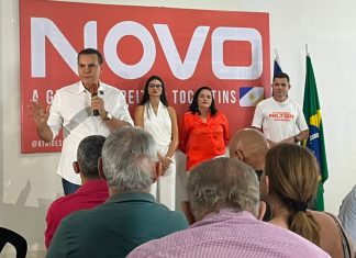 Novo lança Ataídes Oliveira ao governo do Tocantins