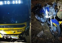 Motociclista morre após bater em ônibus do transporte coletivo em Palmas