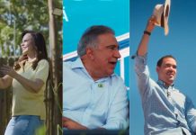 Dorinha fala em continuidade, Laurez destaca parcerias e Vicentinho aposta em renovação no primeiro dia de campanha na TV