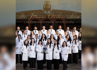 Turma de medicina homenageia estudante que morreu em acidente no TO: ‘Sonhou esse sonho com a gente’