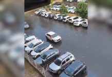 Chuva rápida é registrada em Palmas em pleno mês de agosto; VÍDEO
