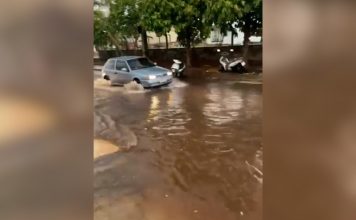Temporais são registrados no interior do Tocantins; VÍDEO