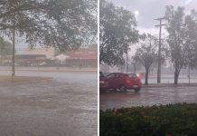 Chuva com vento é registrada em Palmas neste sábado (5); veja a previsão